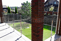 Ограждения для террас в Омске. Готовые проекты ПерилаГлавСнаб - фото 3