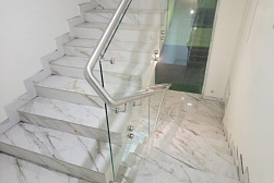 Ограждения лестничных маршей в Омске. Готовые проекты ПерилаГлавСнаб - фото 3