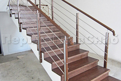Четырёх и многоригельные перила и ограждения в Омске. Готовые проекты ПерилаГлавСнаб - фото 5
