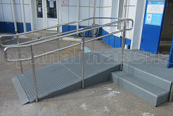 Поручни для инвалидов из нержавеющей стали в Омске. Готовые проекты ПерилаГлавСнаб - фото 9