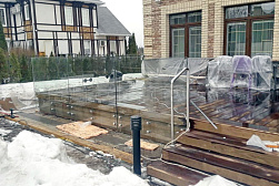 Ограждения для террас в Омске. Готовые проекты ПерилаГлавСнаб - фото 22