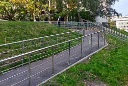 Уличные ограждения из металла в Омске. Готовые проекты ПерилаГлавСнаб - фото 1