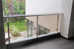 Перила и ограждения для террас в Омске. Готовые проекты ПерилаГлавСнаб - фото 19