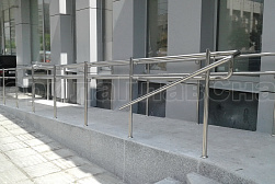 Поручни для инвалидов из нержавеющей стали в Омске. Готовые проекты ПерилаГлавСнаб - фото 10