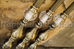 Латунные перила под золото в Омске. Готовые проекты ПерилаГлавСнаб - фото 12 Латунные перила под золото в Омске. Готовые проекты ПерилаГлавСнаб - фото 12