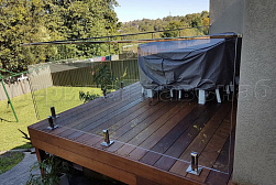 Стеклянные перила для балконов в Омске. Готовые проекты ПерилаГлавСнаб - фото 17