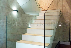 Ограждения лестничных маршей в Омске. Готовые проекты ПерилаГлавСнаб - фото 17