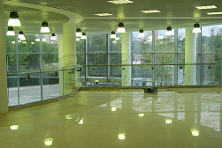 Стеклянные ограждения для торговых  и бизнес центров в Омске. Готовые проекты ПерилаГлавСнаб - фото 8