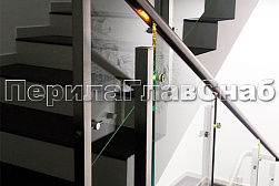 Ограждения лестничных маршей в Омске. Готовые проекты ПерилаГлавСнаб - фото 28