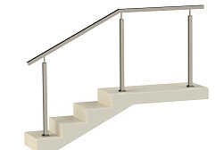 Дешевые перила и ограждения в Омске. Готовые проекты ПерилаГлавСнаб - фото 7