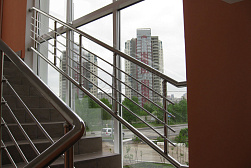 Ограждение на окна из нержавеющей стали в Омске. Готовые проекты ПерилаГлавСнаб - фото 17