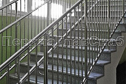 Хромированные перила в Омске. Готовые проекты ПерилаГлавСнаб - фото 6