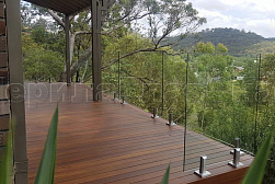 Стеклянные перила для балконов в Омске. Готовые проекты ПерилаГлавСнаб - фото 16