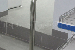 Ограждения и перила без ригелей из нержавеющей стали (без заполнения) в Омске. Готовые проекты ПерилаГлавСнаб - фото 2 Ограждения и перила без ригелей из нержавеющей стали (без заполнения) в Омске. Готовые проекты ПерилаГлавСнаб - фото 2