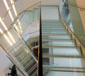 Стеклянные ступени и площадки для колодезной лестницы в Омске. Готовые проекты ПерилаГлавСнаб - фото 1