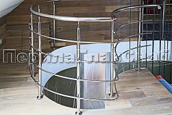 Четырёх и многоригельные перила и ограждения в Омске. Готовые проекты ПерилаГлавСнаб - фото 13