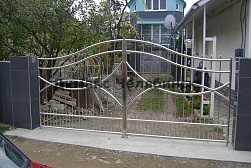 Нержавеющие калитки в Омске. Готовые проекты ПерилаГлавСнаб - фото 11