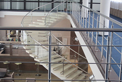 Ограждения из нержавеющей стали с тремя ригелями в Омске. Готовые проекты ПерилаГлавСнаб - фото 9