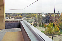 Стеклянные перила для балконов в Омске. Готовые проекты ПерилаГлавСнаб - фото 30