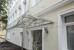 Козырьки и навесы на металлокаркасе в Омске. Готовые проекты ПерилаГлавСнаб - фото 2