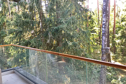 Перила и ограждения для террас в Омске. Готовые проекты ПерилаГлавСнаб - фото 2