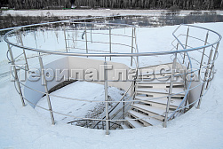 Уличные ограждения из металла в Омске. Готовые проекты ПерилаГлавСнаб - фото 43