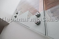 Цельностеклянные ограждения на несущем стекле в Омске. Готовые проекты ПерилаГлавСнаб - фото 19