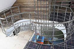 Хромированные перила в Омске. Готовые проекты ПерилаГлавСнаб - фото 2