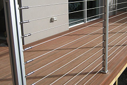 Тросовые ограждения в Омске. Готовые проекты ПерилаГлавСнаб - фото 2