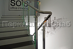 Поручни, перила и ограждения с подсветкой в Омске. Готовые проекты ПерилаГлавСнаб - фото 8