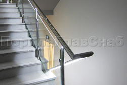 Поручни, перила и ограждения с подсветкой в Омске. Готовые проекты ПерилаГлавСнаб - фото 6 Поручни, перила и ограждения с подсветкой в Омске. Готовые проекты ПерилаГлавСнаб - фото 6