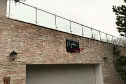 Стеклянные перила для балконов в Омске. Готовые проекты ПерилаГлавСнаб - фото 8