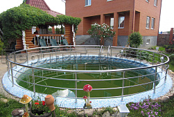 Уличные ограждения из металла в Омске. Готовые проекты ПерилаГлавСнаб - фото 30