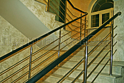 Четырёх и многоригельные перила и ограждения в Омске. Готовые проекты ПерилаГлавСнаб - фото 18