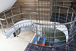 Четырёх и многоригельные перила и ограждения в Омске. Готовые проекты ПерилаГлавСнаб - фото 12